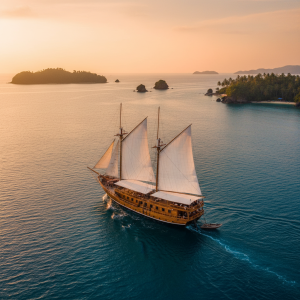 Phinisi Yacht Charter Atelier — Handcrafted Bugis Voyages Komodo Raja Ampat
